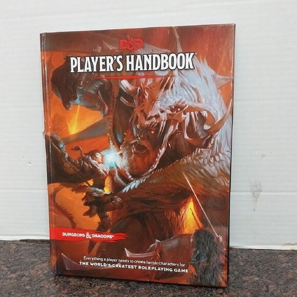 Red and Orange Fantasy Adventure Guide.....May Never HJave Been Used. - Picture 1 of 6